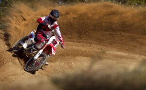 Balade en moto-cross à la Palmeraie